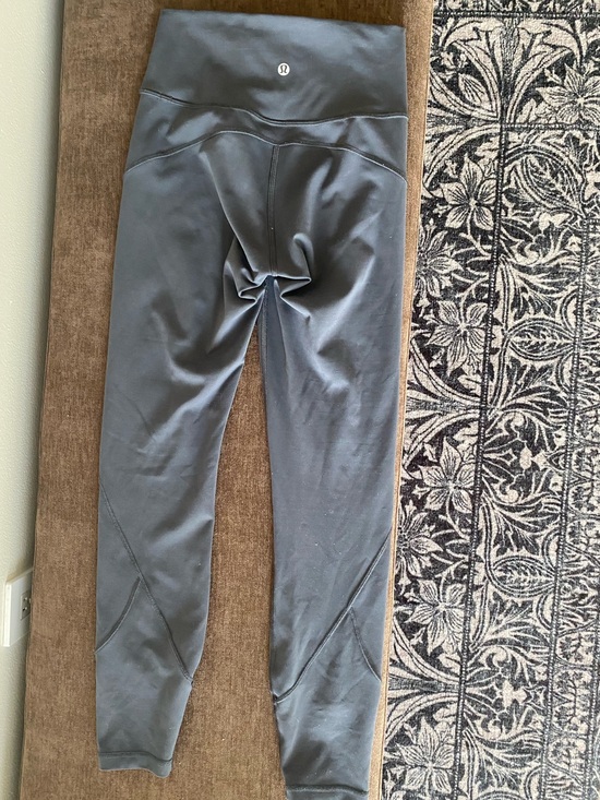 lululemon athletica Pants - Lululemon In Movement 7/8 Everlux fabric- Titanium